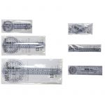 Baseline Plastic Goniometer Set 6 Pcs - Image 2